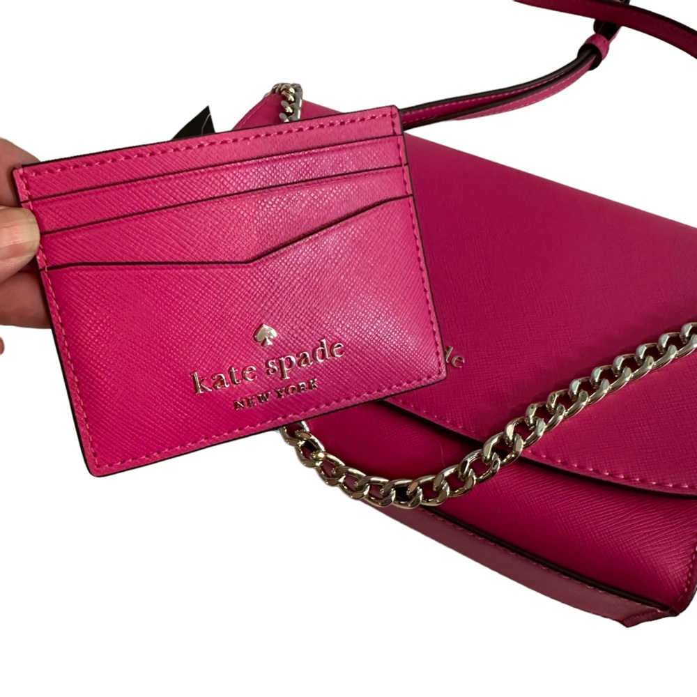 NEW Kate Spade Carson Convertible Crossbody Bag & Card Holder Set - Picture 3 of 9